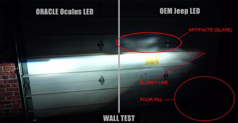 Oracle Oculus Bi-LED Projector Headlights for Jeep JL/Gladiator JT - Graphite Metallic - 5500K - Black Ops Auto Works