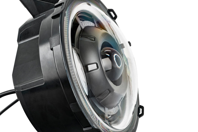 Oracle Oculus Bi-LED Projector Headlights for Jeep JL/Gladiator JT - Matte Black - 5500K - Black Ops Auto Works