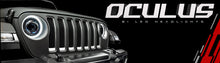 Load image into Gallery viewer, Oracle Oculus Bi-LED Projector Headlights for Jeep JL/Gladiator JT - Satin Silver - 5500K - Black Ops Auto Works