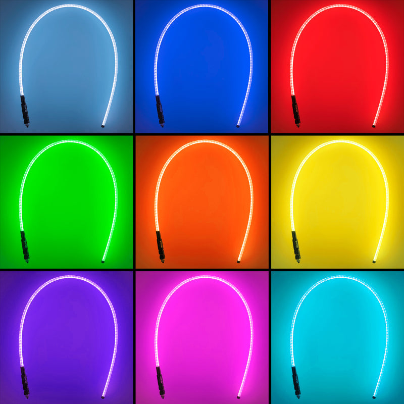 Oracle Off-Road 6ft LED Whip - ColorSHIFT - Black Ops Auto Works