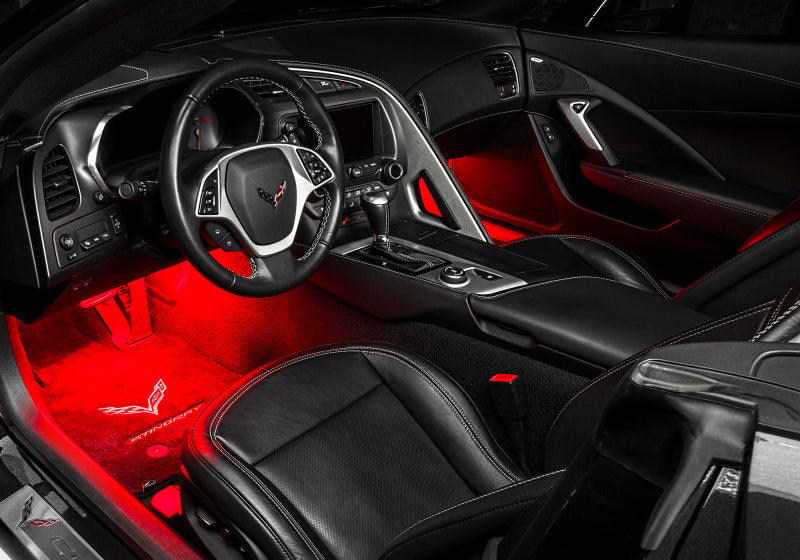 Oracle Pair 15in LED Strips Retail Pack - Red - Black Ops Auto Works