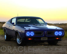 Load image into Gallery viewer, Oracle Pre-Installed Lights 5.75 IN. Sealed Beam - Blue Halo-Headlights-ORACLE Lighting-810030390633-