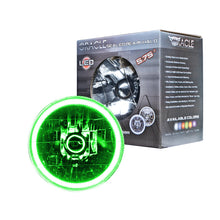 Load image into Gallery viewer, Oracle Pre-Installed Lights 5.75 IN. Sealed Beam - Green Halo-Headlights-ORACLE Lighting-810030390657-