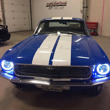 Load image into Gallery viewer, Oracle Pre-Installed Lights 7 IN. Sealed Beam - White Halo - Black Ops Auto Works