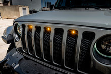 Load image into Gallery viewer, Oracle Pre-Runner Style LED Grille Kit for Jeep Wrangler JL - Amber - Black Ops Auto Works