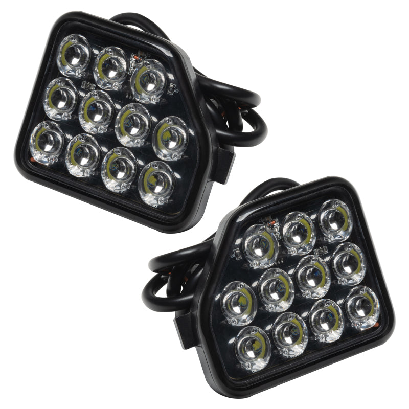 Oracle Rear Bumper LED Reverse Lights for Jeep Wrangler JL - 6000K - Black Ops Auto Works