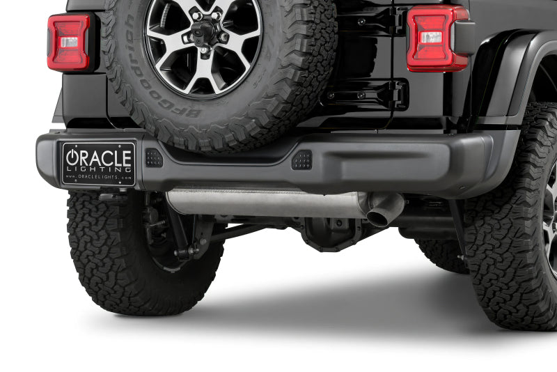 Oracle Rear Bumper LED Reverse Lights for Jeep Wrangler JL - 6000K - Black Ops Auto Works