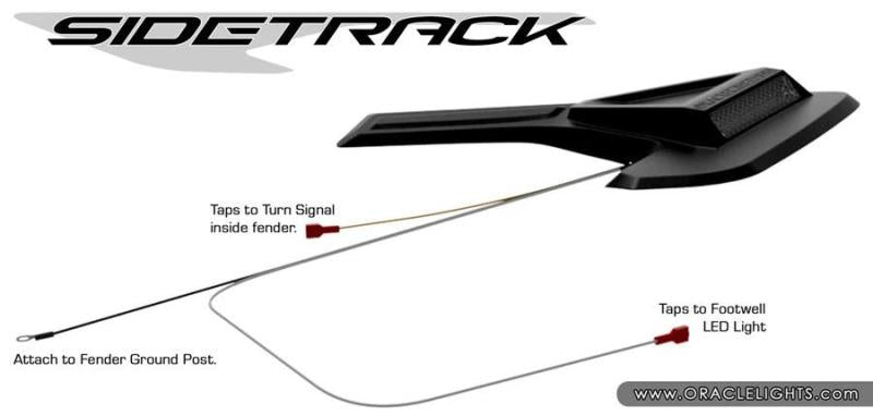 Oracle Sidetrack LED System For Jeep Wrangler JK - Black Ops Auto Works