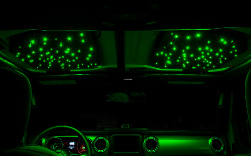 Oracle StarLINER Fiber Optic Hardtop Headliner for Wrangler JL/Gladiator JT - ColorSHIFT - Black Ops Auto Works