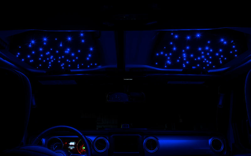 Oracle StarLINER Fiber Optic Hardtop Headliner for Wrangler JL/Gladiator JT - ColorSHIFT - Black Ops Auto Works