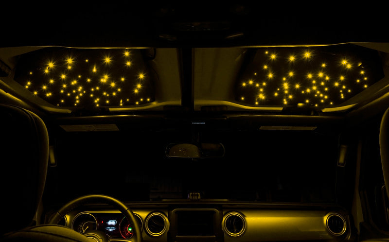 Oracle StarLINER Fiber Optic Hardtop Headliner for Wrangler JL/Gladiator JT - ColorSHIFT - Black Ops Auto Works