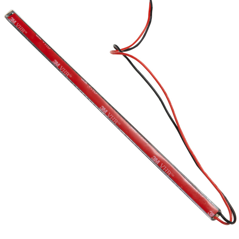 LED strip mounted under vehicle or on rock light position