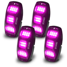 Load image into Gallery viewer, Oracle Underbody  RGB+W Wheel Well Rock Light Kit - 4 PCS - ColorSHIFT - Black Ops Auto Works