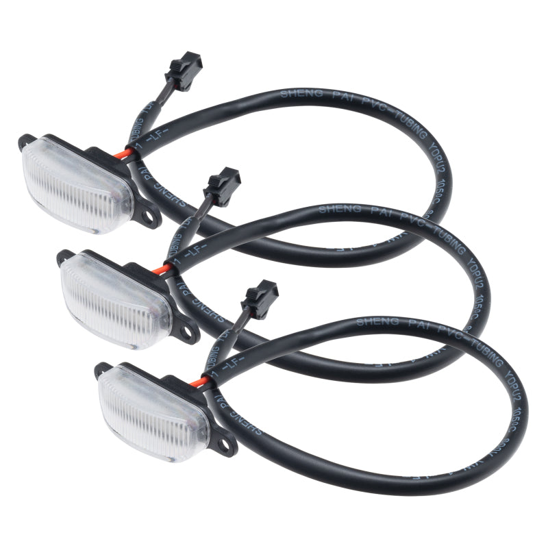 Oracle Universal Pre-Runner Style LED Grill Light Kit (New Style) - Amber w/Clear Lens - Black Ops Auto Works