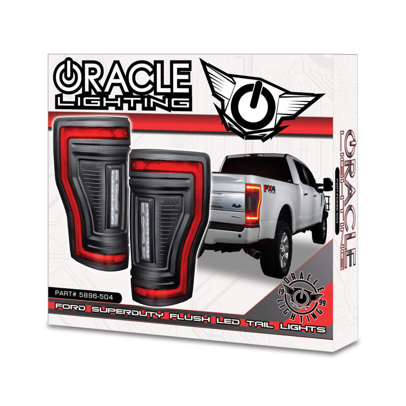 Oracle Lighting 5896-504-T tail lights retail packaging