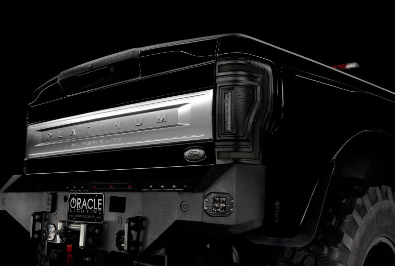 Flush low profile design close up - lifestyle view