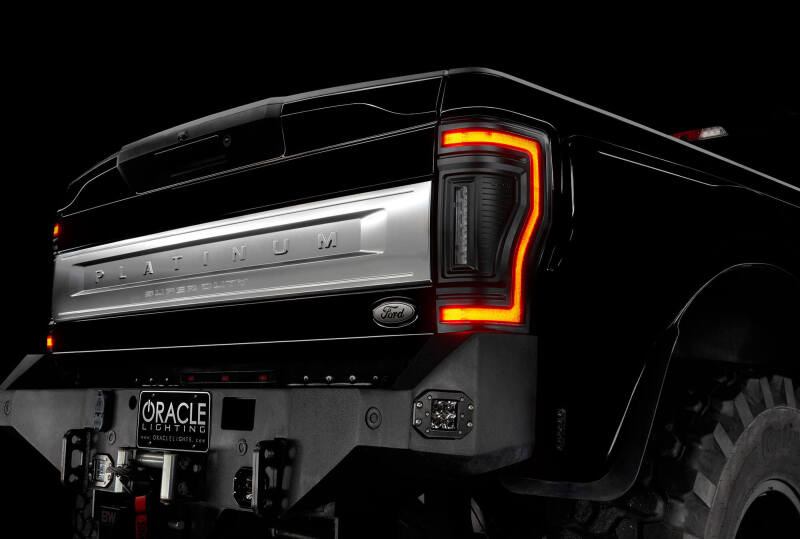 Animated sequential turn signal effect - lifestyle view