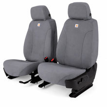 Load image into Gallery viewer, Covercraft SSC2615CAGY Carhartt SeatSaver gravel front seat cover for 2024-2025 Toyota Tacoma, hero shot