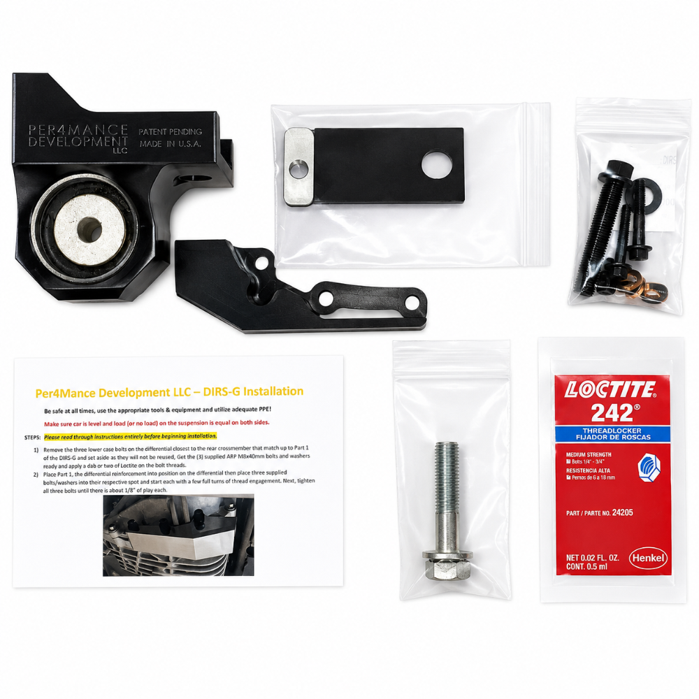 Per4mance Development P4D-DIRS-G differential brace product view three