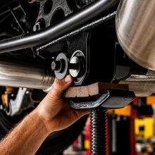 Load image into Gallery viewer, Per4mance Development DIRS-J rear differential brace installed detail