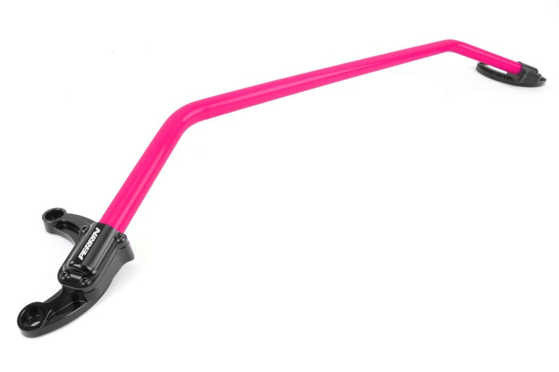 Perrin 02-07 Subaru Impreza (WRX/STi/RS/2.5i) / 04-08 Forester Front Strut Brace - Hyper Pink - Black Ops Auto Works