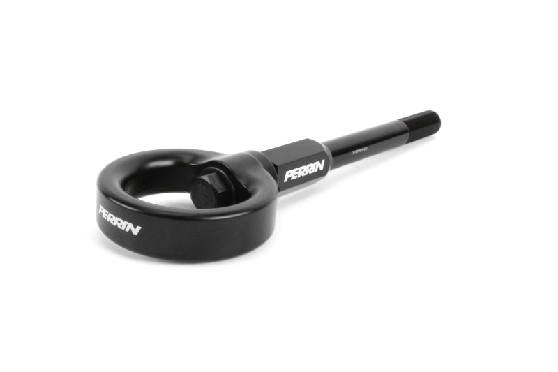 Perrin 02-07 Subaru WRX/STI Tow Hook Kit (Front) - Flat Black - Black Ops Auto Works
