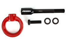 Load image into Gallery viewer, Perrin 02-07 Subaru WRX/STI Tow Hook Kit (Front) - Red - Black Ops Auto Works