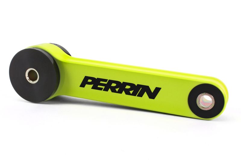 Perrin 02-11 Subaru Impreza / 02-12 WRX / 04-12 STi Pitch Stop Mount - Neon Yellow-Engine Mounts-Perrin Performance-PSP-DRV-101NY-