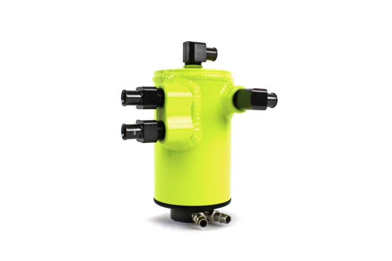 Perrin 02-14 Subaru WRX / 04-19 STI with FMIC Air Oil Separator - Neon Yellow - Black Ops Auto Works