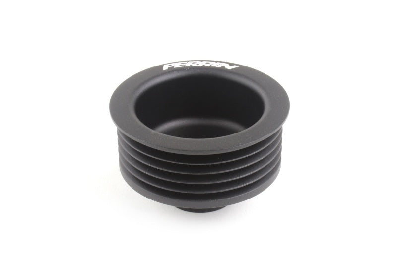 Perrin 07-21 Subaru WRX STI EJ Engines Alternator Pulley - Black - Black Ops Auto Works