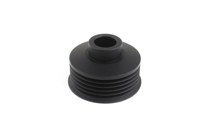 Perrin 07-21 Subaru WRX STI EJ Engines Alternator Pulley - Black - Black Ops Auto Works