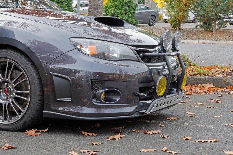 Perrin 08-14 Subaru WRX/STI Tow Hook Kit (Front) - Flat Black - Black Ops Auto Works