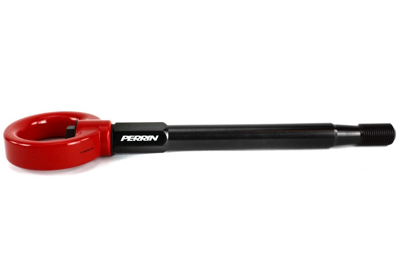Perrin 08-14 Subaru WRX/STI Tow Hook Kit (Front) - Red - Black Ops Auto Works