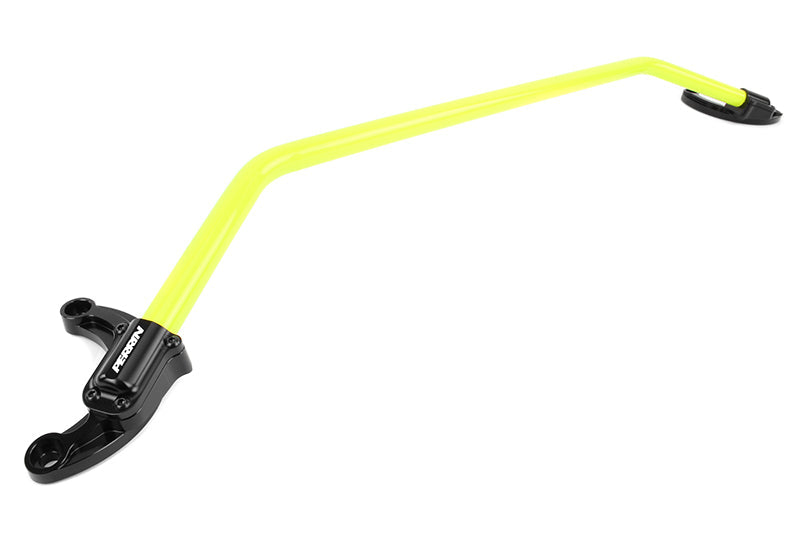 Perrin 08-16 WRX/STi Front Neon Yellow Strut Brace - Black Ops Auto Works