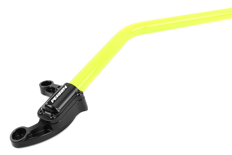 Perrin 08-16 WRX/STi Front Neon Yellow Strut Brace - Black Ops Auto Works