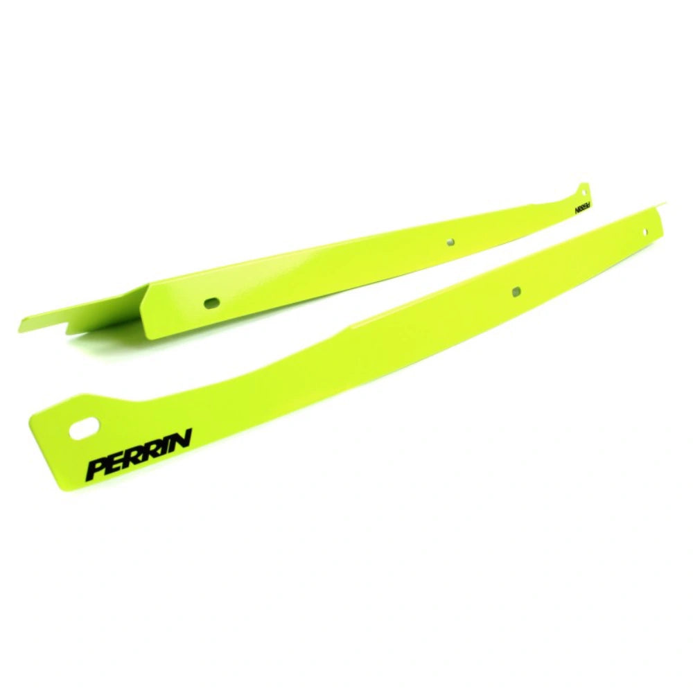 Perrin 11-14 Subaru WRX/STI Fender Shroud Set - Neon Yellow - Perrin Performance PSP-ENG-549NY