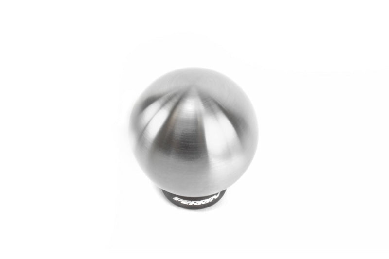 Perrin 13-20 & 2022 BRZ / 2022 Toyota GR86 Automatic Brushed Ball 2.0in SS Shift Knob - Black Ops Auto Works