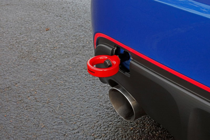 Perrin 13-20 & 2022 Subaru BRZ / 13-16 Scion FRS / 17-20 Toyota 86 Tow Hook Kit (Rear) - Red - Black Ops Auto Works