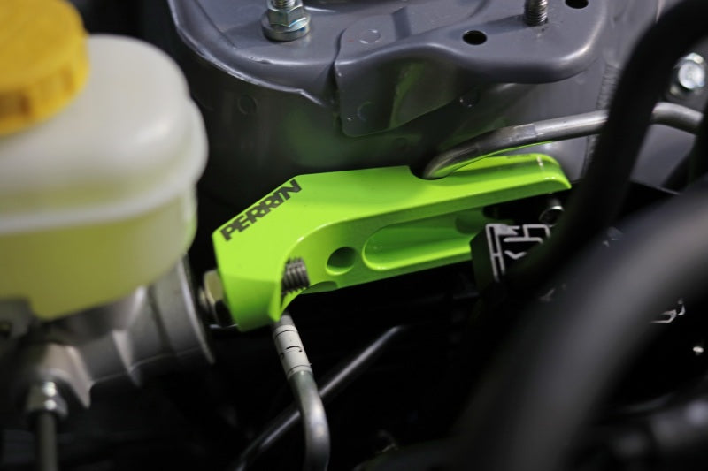 Perrin 13-20 & 2022 Subaru BRZ / 2022 Toyota GR86 Master Cylinder Support - Neon Yellow - Black Ops Auto Works