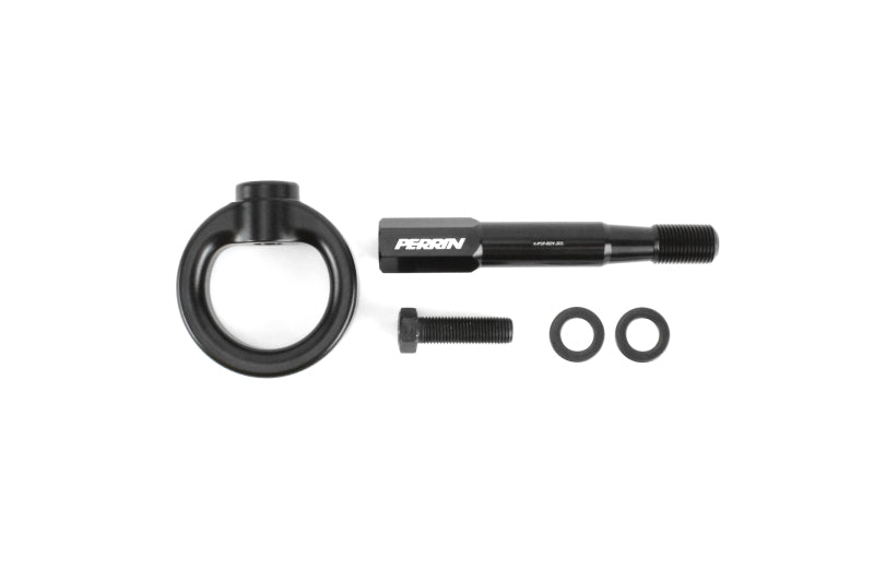 Perrin 15-17 Subaru WRX/STI Tow Hook Kit (Front) - Flat Black - Black Ops Auto Works