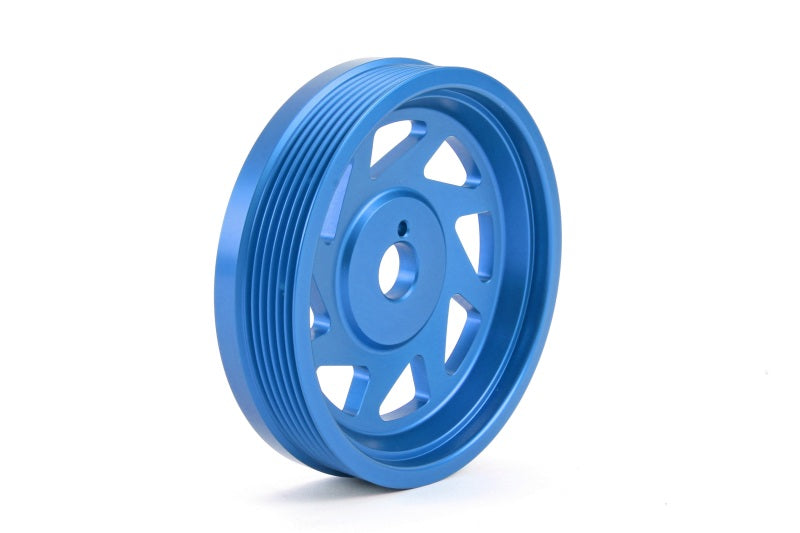 Perrin 15-18 Subaru WRX / 13-20 BRZ / 14-18 Forester XT FA/FBCrank Pulley - Blue - Black Ops Auto Works