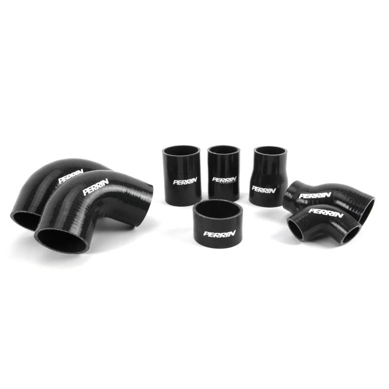 Perrin Performance PERRIN 15-21 Subaru STI Front Mount Intercooler Boost Tube Kit - Neon Yellow
