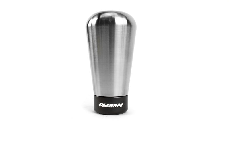 Perrin 15-21 Subaru WRX / 2022 BRZ/GR86 6-Speed Brushed 1.80in Stainless Shift Knob Tapered - Black Ops Auto Works
