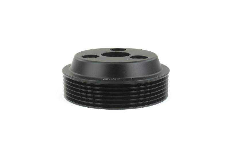Perrin 15-21 Subaru WRX Lightweight Water Pump Pulley - Black - Black Ops Auto Works