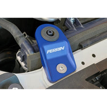 Load image into Gallery viewer, PERRIN 15-21 Subaru WRX/STI / 13-17 Crosstrek / 12-16 Impreza Upper Radiator Bracket Set - Blue Perrin Performance PERPSP-ENG-523BL