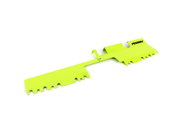 Perrin 15-21 WRX/STI Radiator Shroud (With OEM Intake Scoop) - Neon Yellow - Black Ops Auto Works