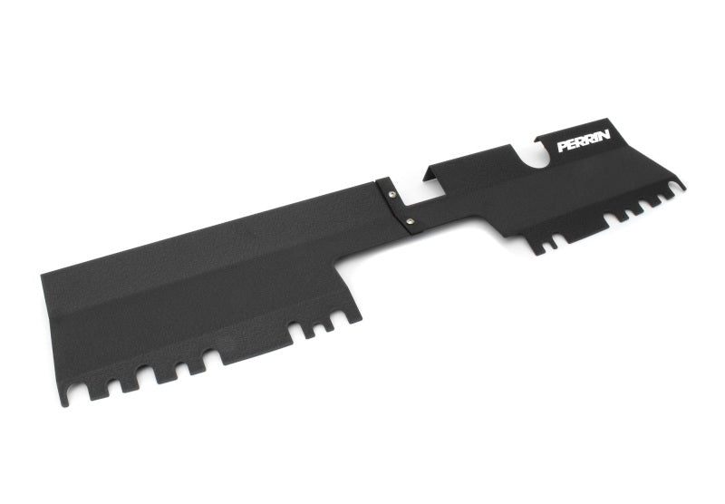 Perrin 15-21 WRX/STI Radiator Shroud (Without OEM Intake Scoop) - Black - Black Ops Auto Works