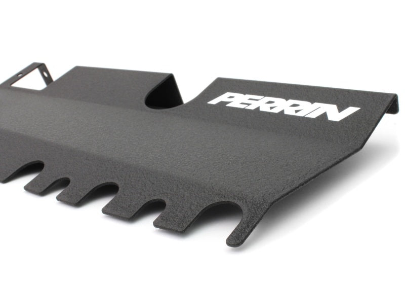 Perrin 15-21 WRX/STI Radiator Shroud (Without OEM Intake Scoop) - Black - Black Ops Auto Works