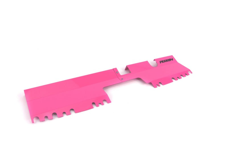 Perrin 15-21 WRX/STI Radiator Shroud (With/Without OEM Intake Scoop) - Hyper Pink - Black Ops Auto Works