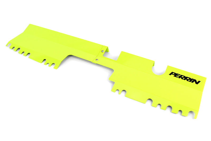 Perrin 15-21 WRX/STI Radiator Shroud (With/Without OEM Intake Scoop) - Neon Yellow - Black Ops Auto Works